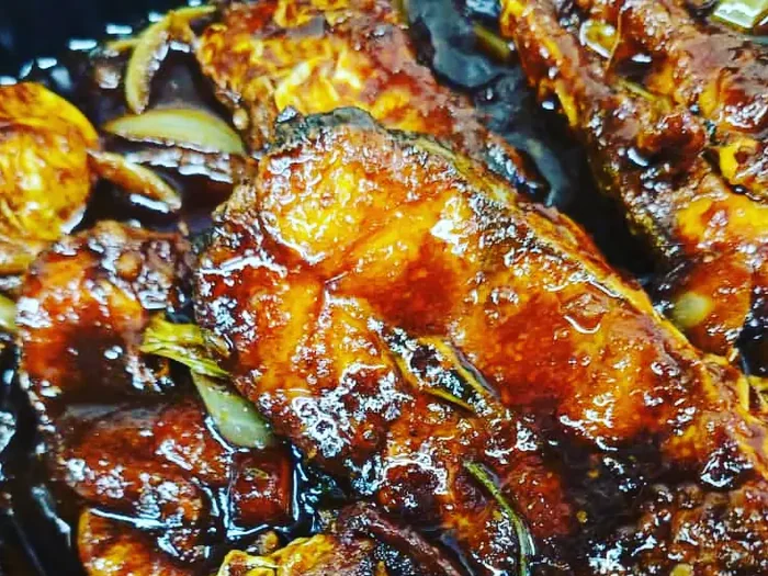Fish Kicap prepared by Ojas Pot